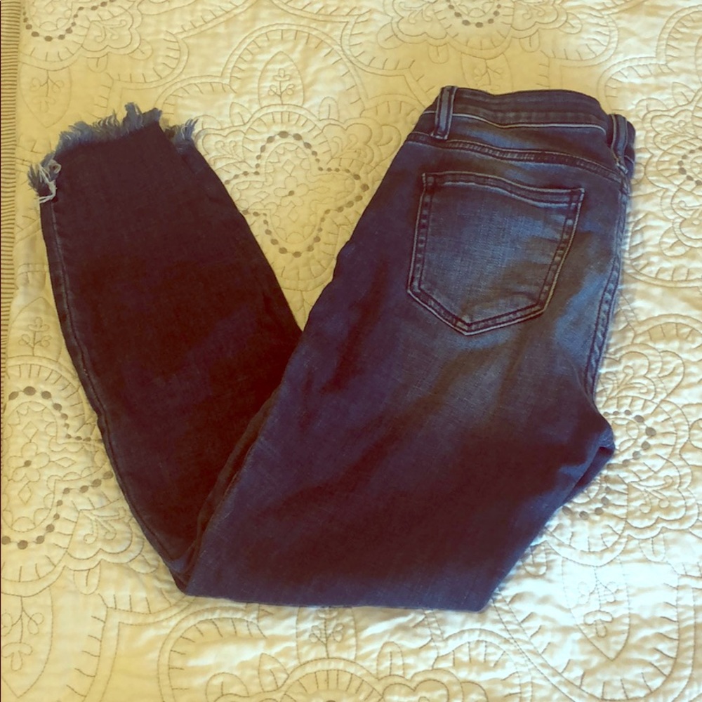 Cello jeans with frayed hem